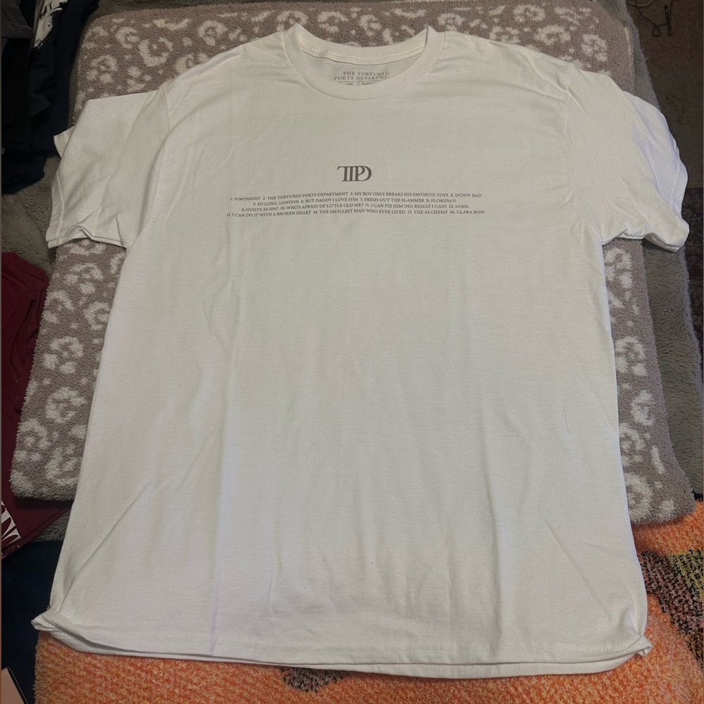 Taylor Swift TTPD Capital One Exclusive T-Shirt